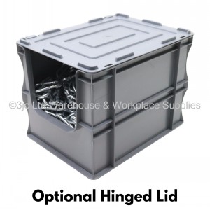 Heavy Duty Stacking Euro Box 40cm 25 Litre Open Front